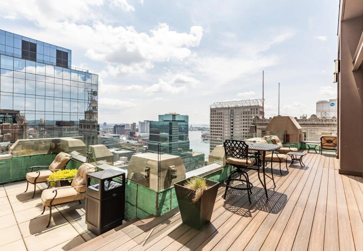 2Br Luxury Apartment With Rooftop Deck & Pool Baltimore Exterior photo