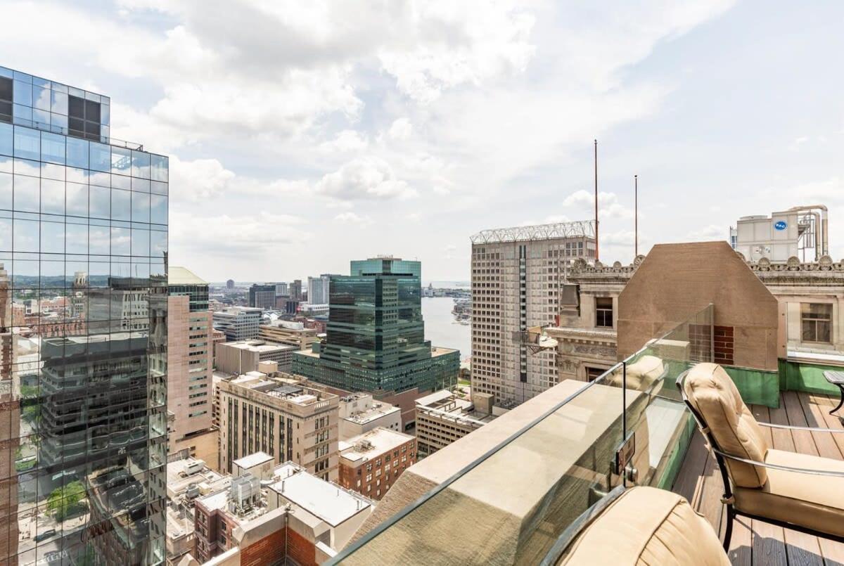 2Br Luxury Apartment With Rooftop Deck & Pool Baltimore Exterior photo